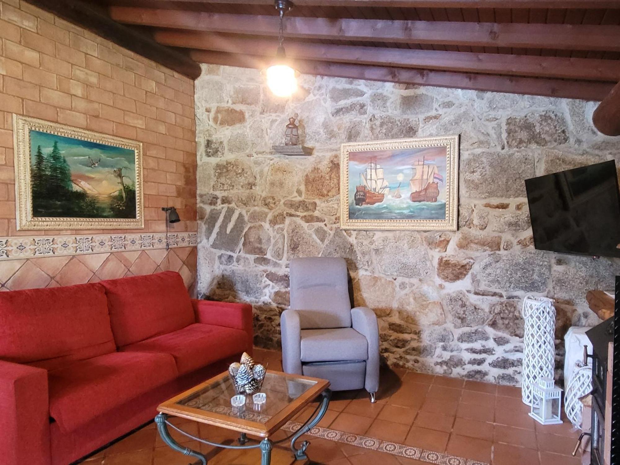 Casa Rustica Piscina, Apartadino A Pobra do Caramiñal Eksteriør billede