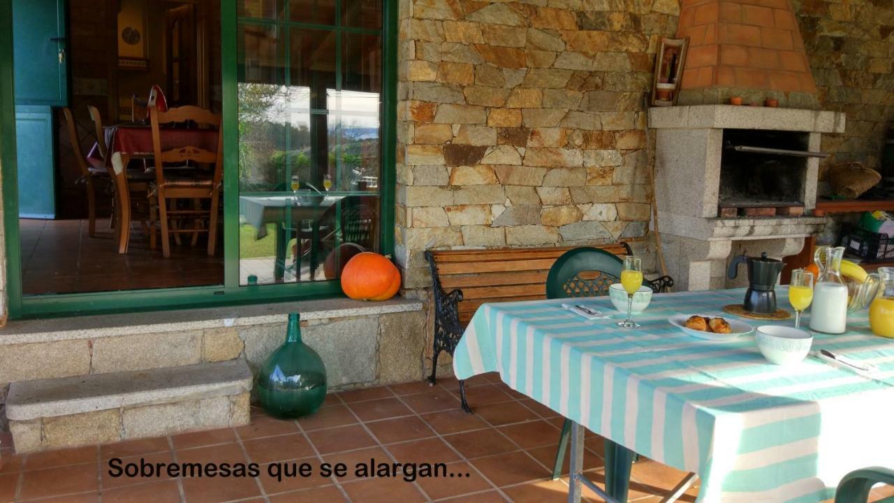 Casa Rustica Piscina, Apartadino A Pobra do Caramiñal Eksteriør billede