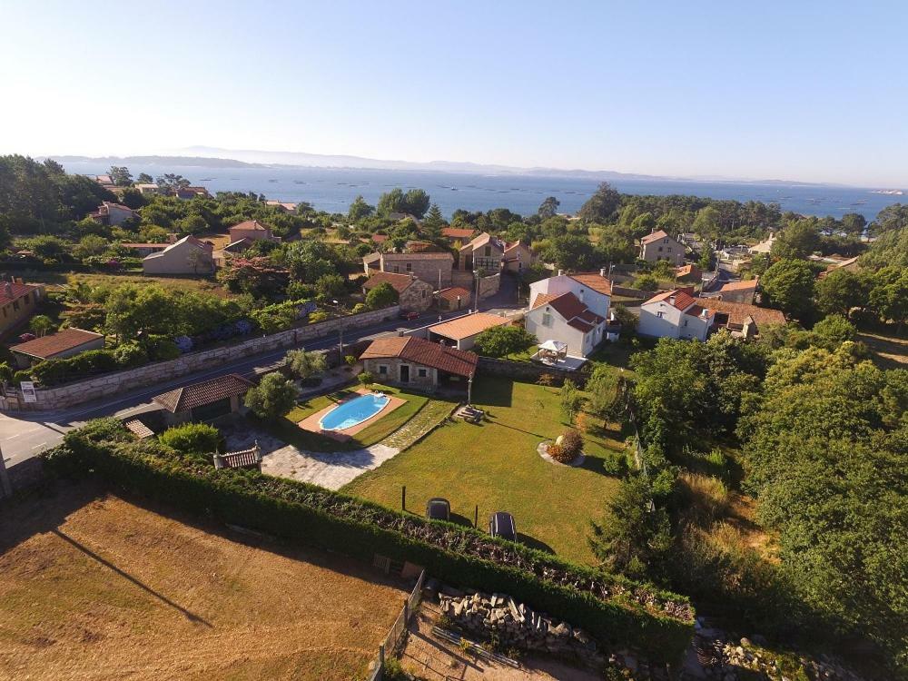 Casa Rustica Piscina, Apartadino A Pobra do Caramiñal Eksteriør billede